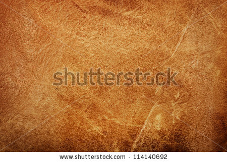 large piece of brown leather